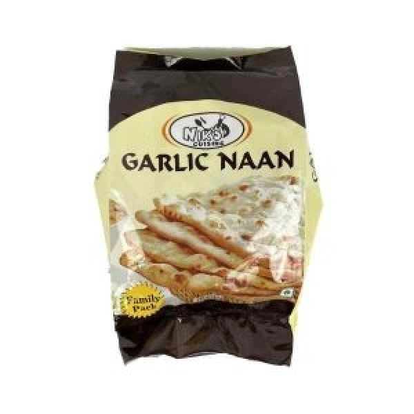 Niks Garlic Naan - 850gm